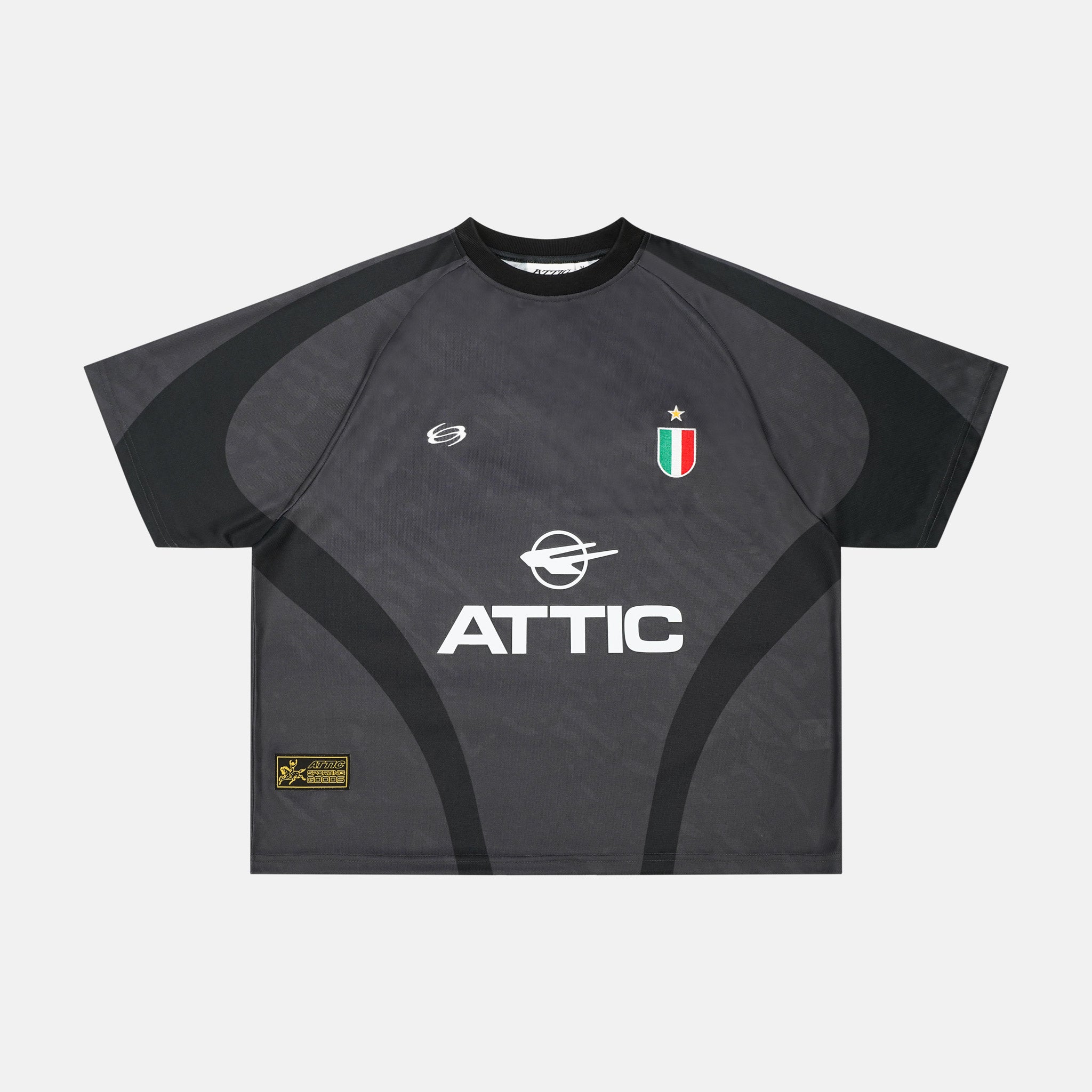 ATTIC FOOTBALL JERSEY (BLACK)