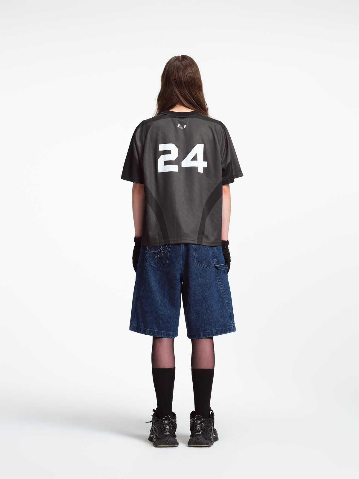 ATTIC FOOTBALL JERSEY (BLACK)