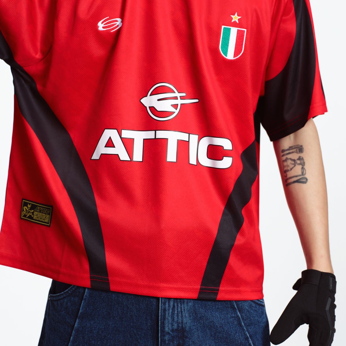 ATTIC FOOTBALL JERSEY (CRIMSON)