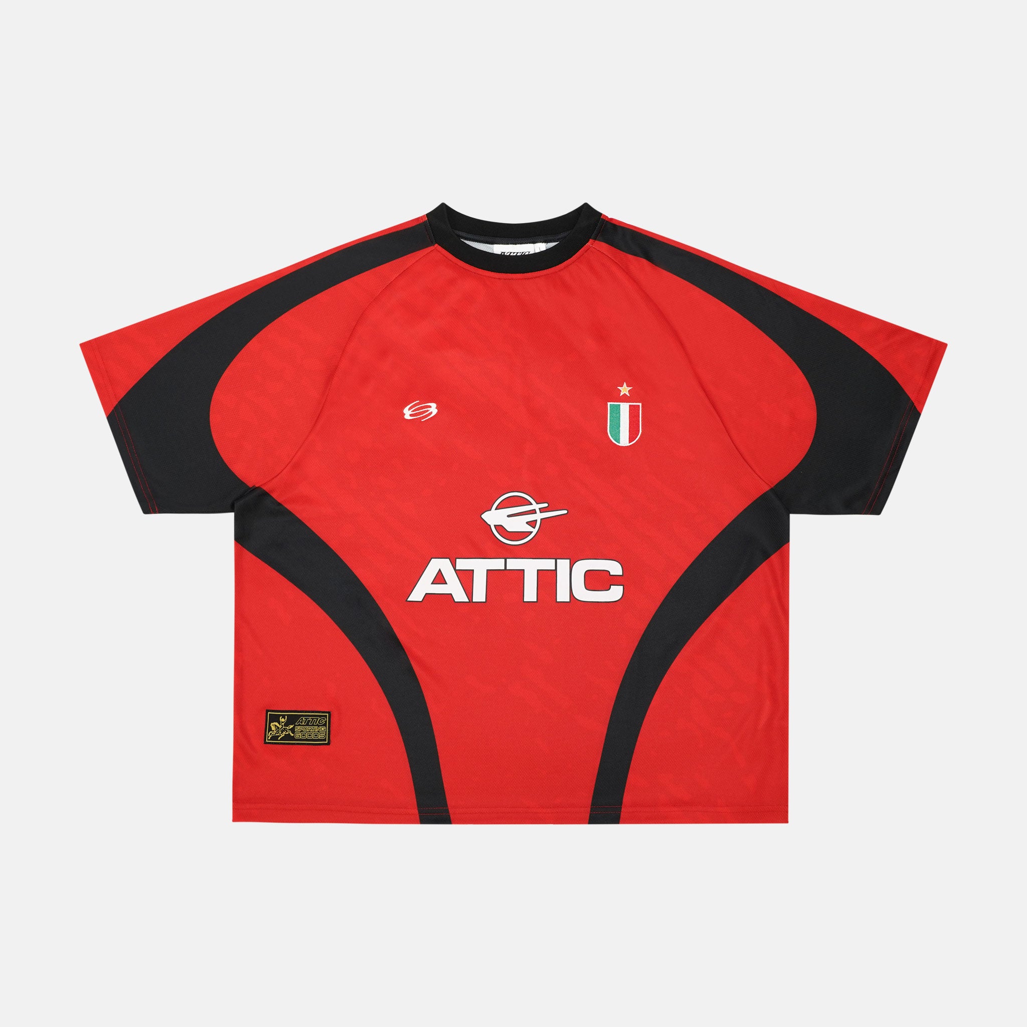 ATTIC FOOTBALL JERSEY (CRIMSON)